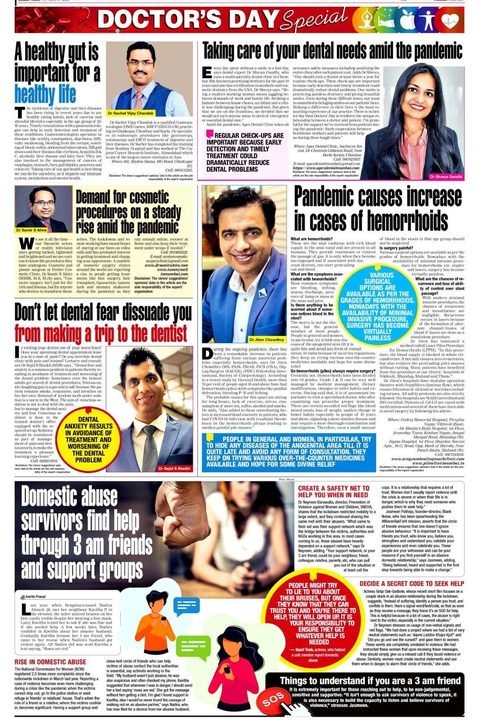 Featured in the Doctors' Day Special - Smile 4U Family Dental Clinic in the press