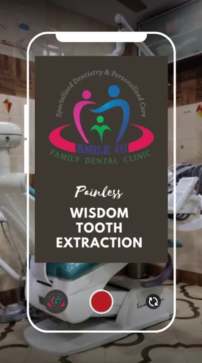 Painless Wisdom Tooth Extraction - treatment video at Smile 4U Family Dental Clinic, Kurla